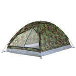 2 Persons Camping Tent Single Layer Beach