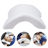 Lovers curved neck pillow memory foam cotton pillow