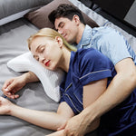 Lovers curved neck pillow memory foam cotton pillow